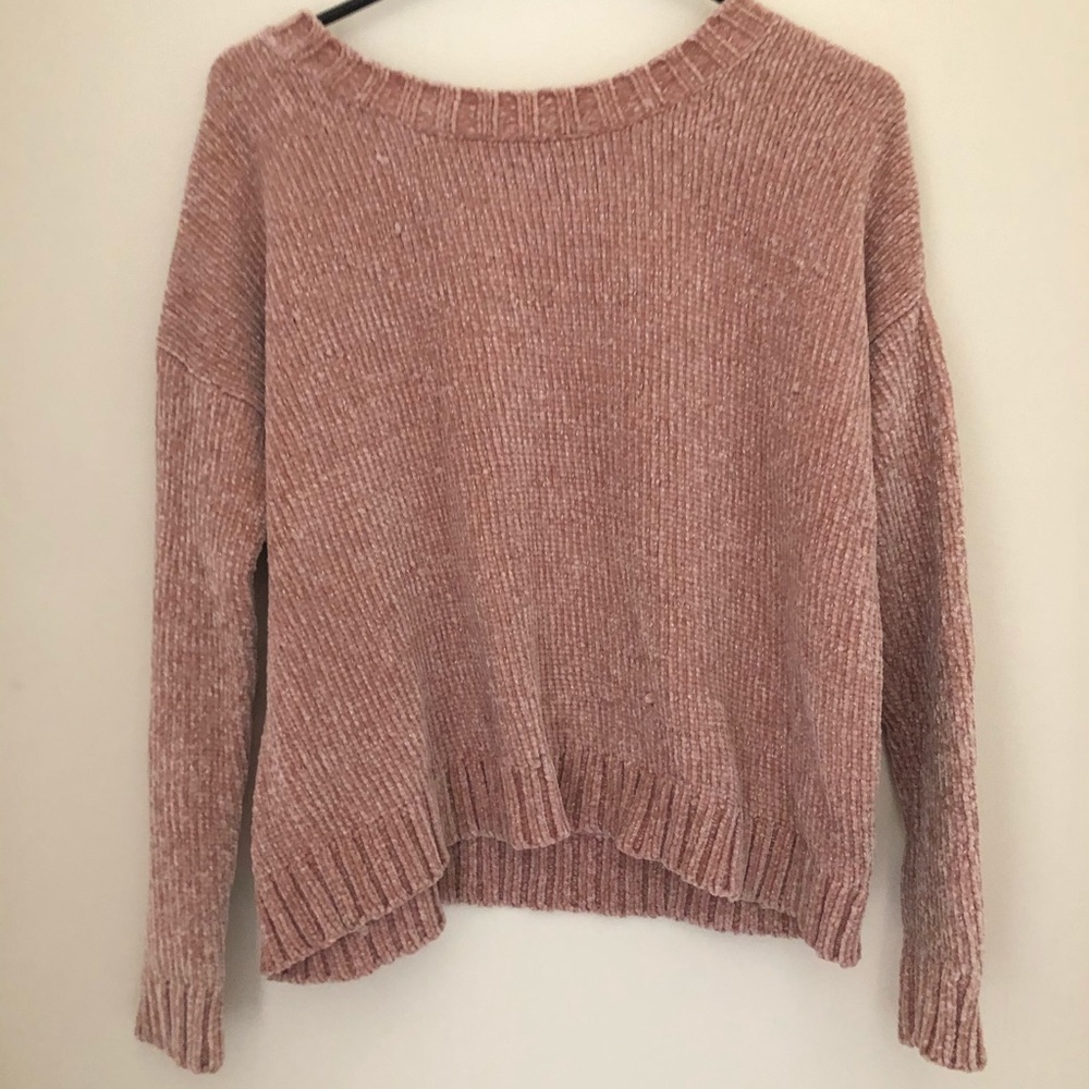 Pink sweater